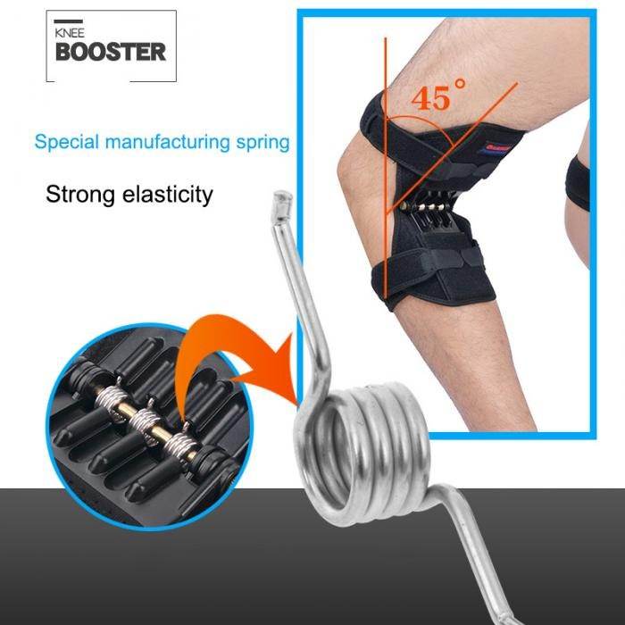 Patella Booster Spring Knee Brace Support for Mountaineering Sports 1 Pair - Al-Raheem Imports