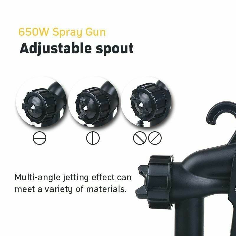 Paint Zoom Portable Electric Spray Paint Machine Airbrush Compressor with 800ml Cup - Al-Raheem Imports