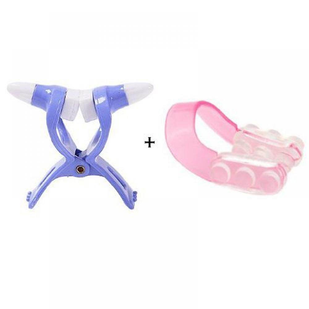 2PCS Nose Up Clip Bridge Lifting Shaping Beauty Tool Straightening Clipper Set - Al-Raheem Imports