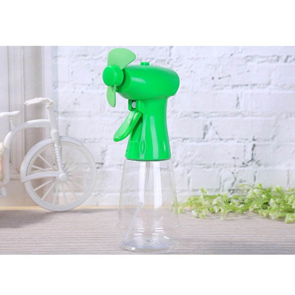 Creative Personal Misting Fan Handheld Cooling Fan with Spray Water Bottle Portable - Al-Raheem Imports