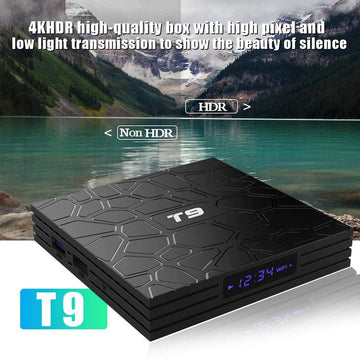 T9 Android 9 TV Box RK3328 Quad Core 4GB 32GB Smart 4K Set Top Box Bluetooth - Al-Raheem Imports