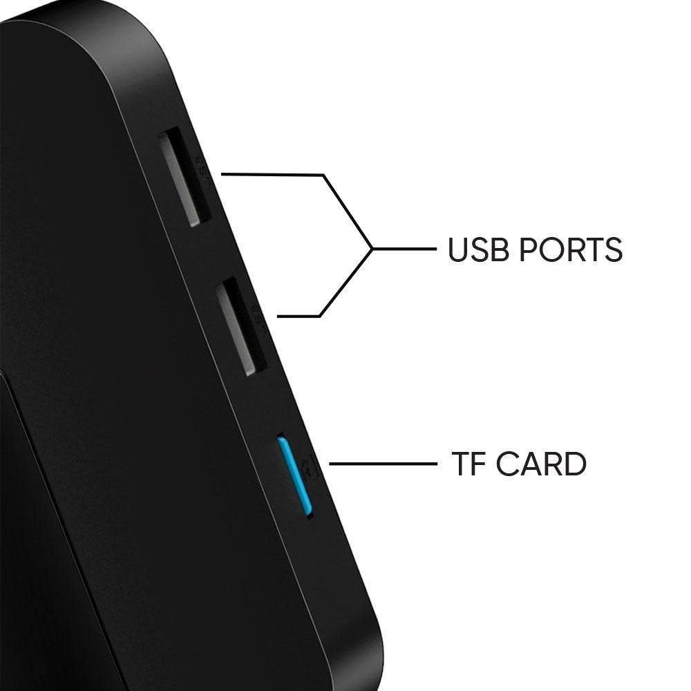 Amaze AX-50 4K Android TV Box Quad Core Android 7.1 2GB RAM 16GB Smart TV Box - Al-Raheem Imports