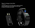 115HR PLUS Smart Bracelet Sport Heart Rate Fitness Tracker Wristband iOS Android Waterproof - Al-Raheem Imports