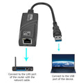 USB 3.0 Gigabit Ethernet Network Adapter RJ45 LAN Wired Card 1000Mbps - Al-Raheem Imports
