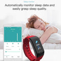 F1 Plus Smart Band Blood Pressure Monitor Waterproof Color Screen Sports Bracelet - Al-Raheem Imports