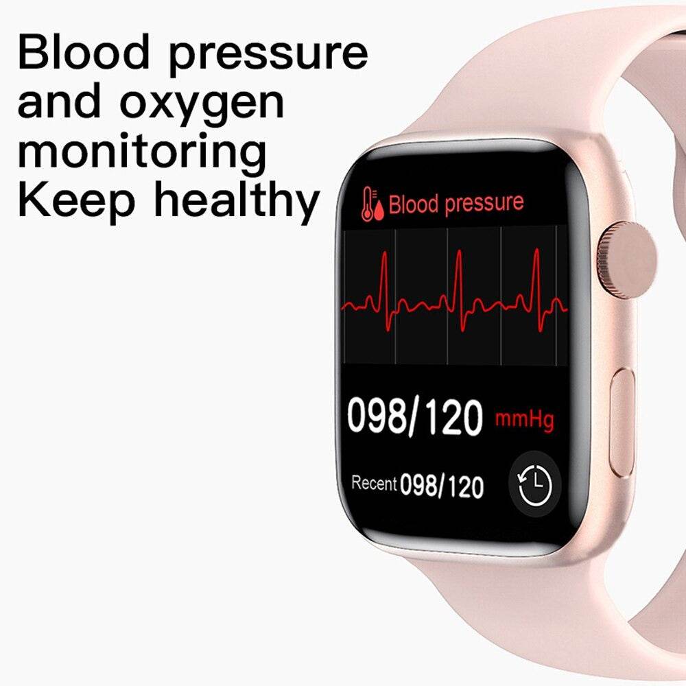 MC72 Pro Series 6 Smart Watch Bluetooth Call Body Temperature ECG Blood Pressure Heart Rate Monitor - Al-Raheem Imports