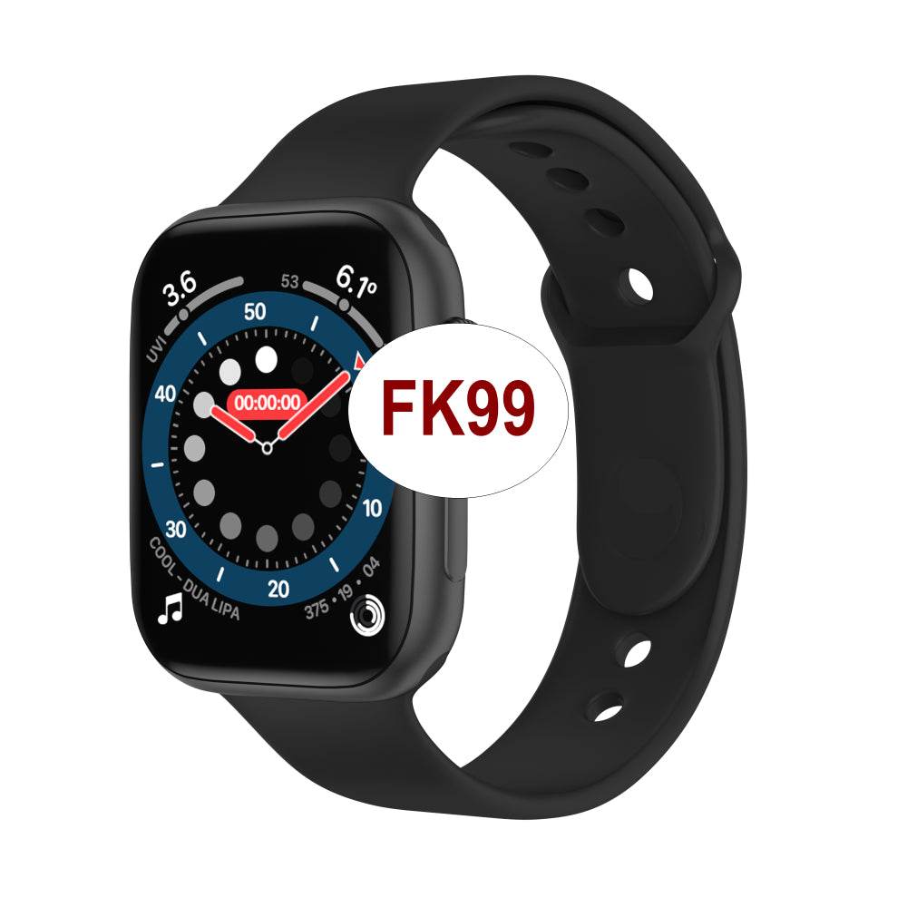 FK99 Series 6 Wireless Charging 44MM Heart Rate BP Monitor Bluetooth Call Smartwatch - Al-Raheem Imports