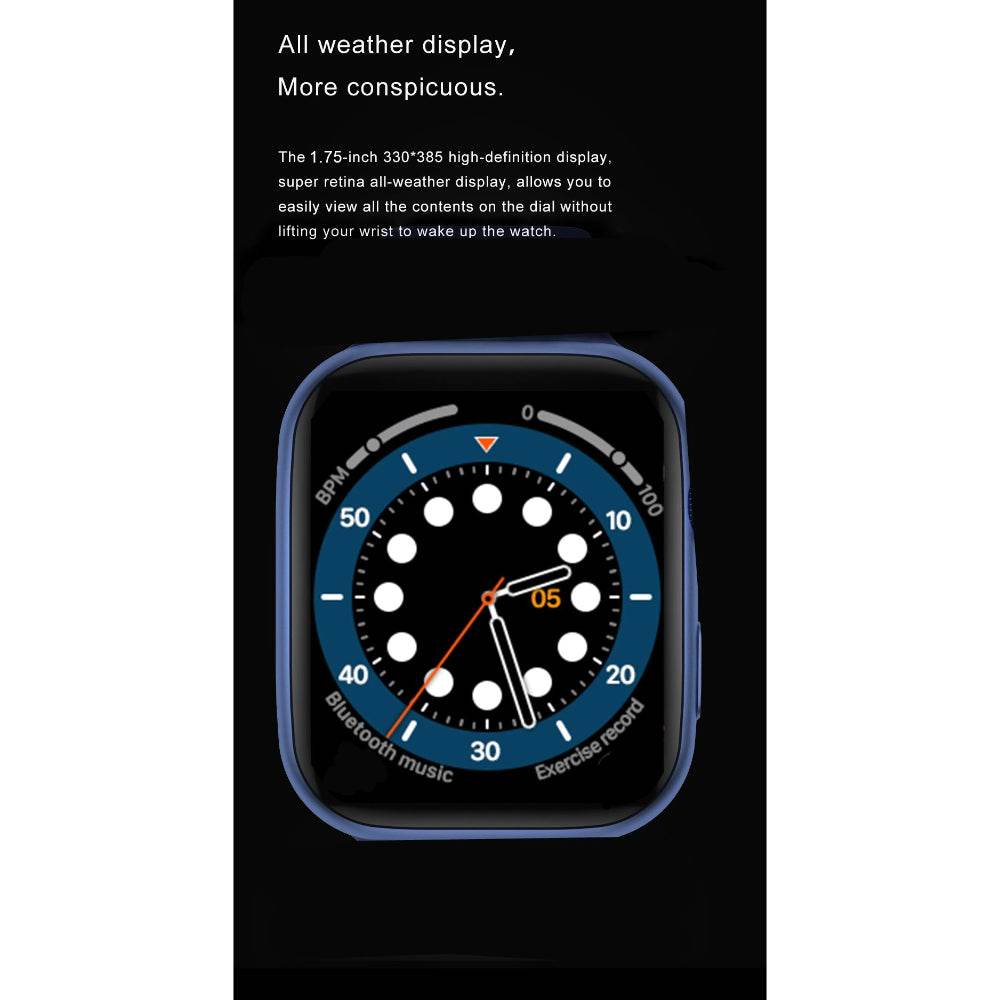 FK99 Series 6 Wireless Charging 44MM Heart Rate BP Monitor Bluetooth Call Smartwatch - Al-Raheem Imports