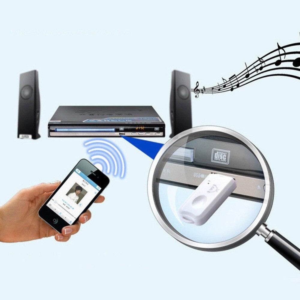 USB Bluetooth 2.1 Audio Receiver Stereo Adapter Wireless Handsfree Dongle Kit - Al-Raheem Imports