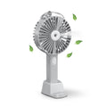 AirCool Water Spray Portable Rechargeable Fan with Removable Base 3 Speed Settings - Al-Raheem Imports