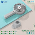 AirCool Water Spray Portable Rechargeable Fan with Removable Base 3 Speed Settings - Al-Raheem Imports
