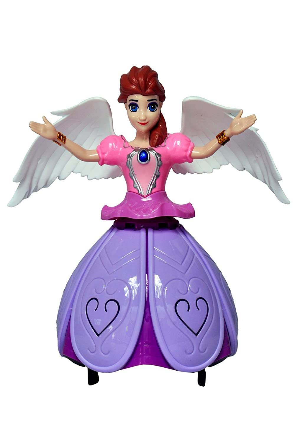 Dancing Angel Princess Doll LED Music Lights Interactive Robot Toy for Girls 3+ - Al-Raheem Imports