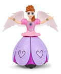 Dancing Angel Princess Doll LED Music Lights Interactive Robot Toy for Girls 3+ - Al-Raheem Imports
