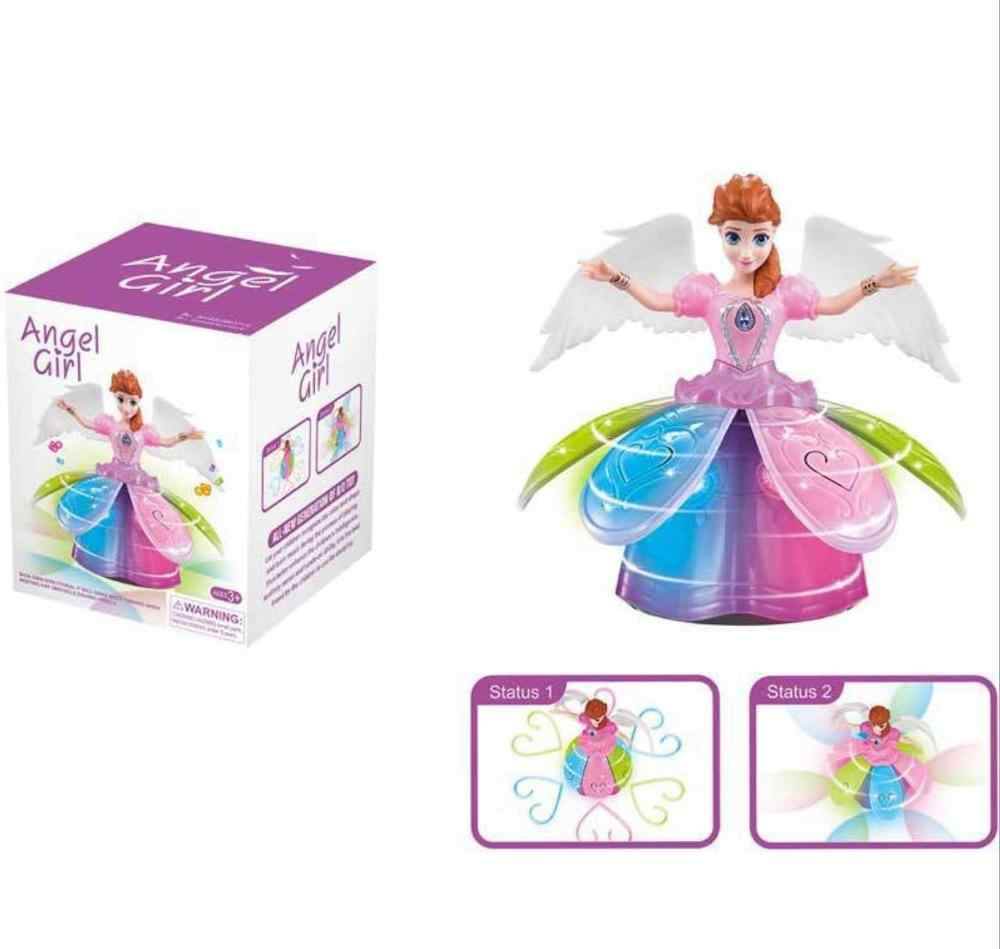 Dancing Angel Princess Doll LED Music Lights Interactive Robot Toy for Girls 3+ - Al-Raheem Imports