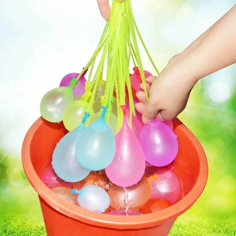 Fast Fill Water Balloon Kit Quick Fill Magic Self Sealing Water Balloon Party Supplies For Outdoor Water Party and Water Game - Al-Raheem Imports