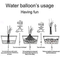 Fast Fill Water Balloon Kit Quick Fill Magic Self Sealing Water Balloon Party Supplies For Outdoor Water Party and Water Game - Al-Raheem Imports