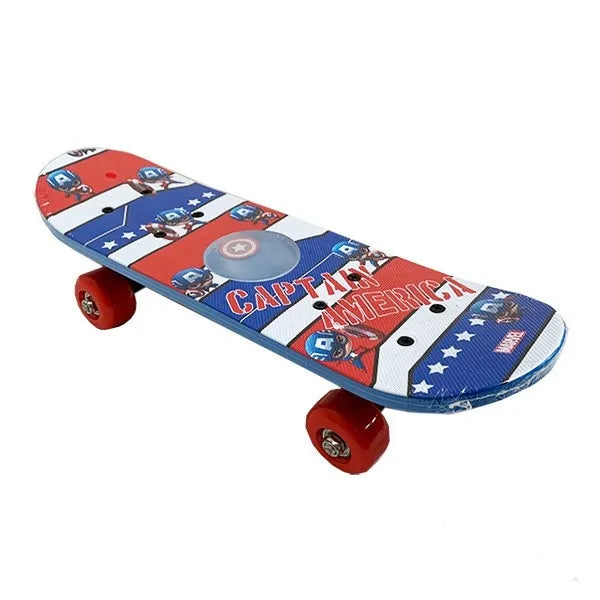 Multi-Color Four-Wheel Wooden Skateboard for Kids Teens Adults  3 Sizes S M L