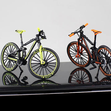 Mini 1:10 Alloy Bicycle Model Diecast Metal Finger Mountain Bike Toy