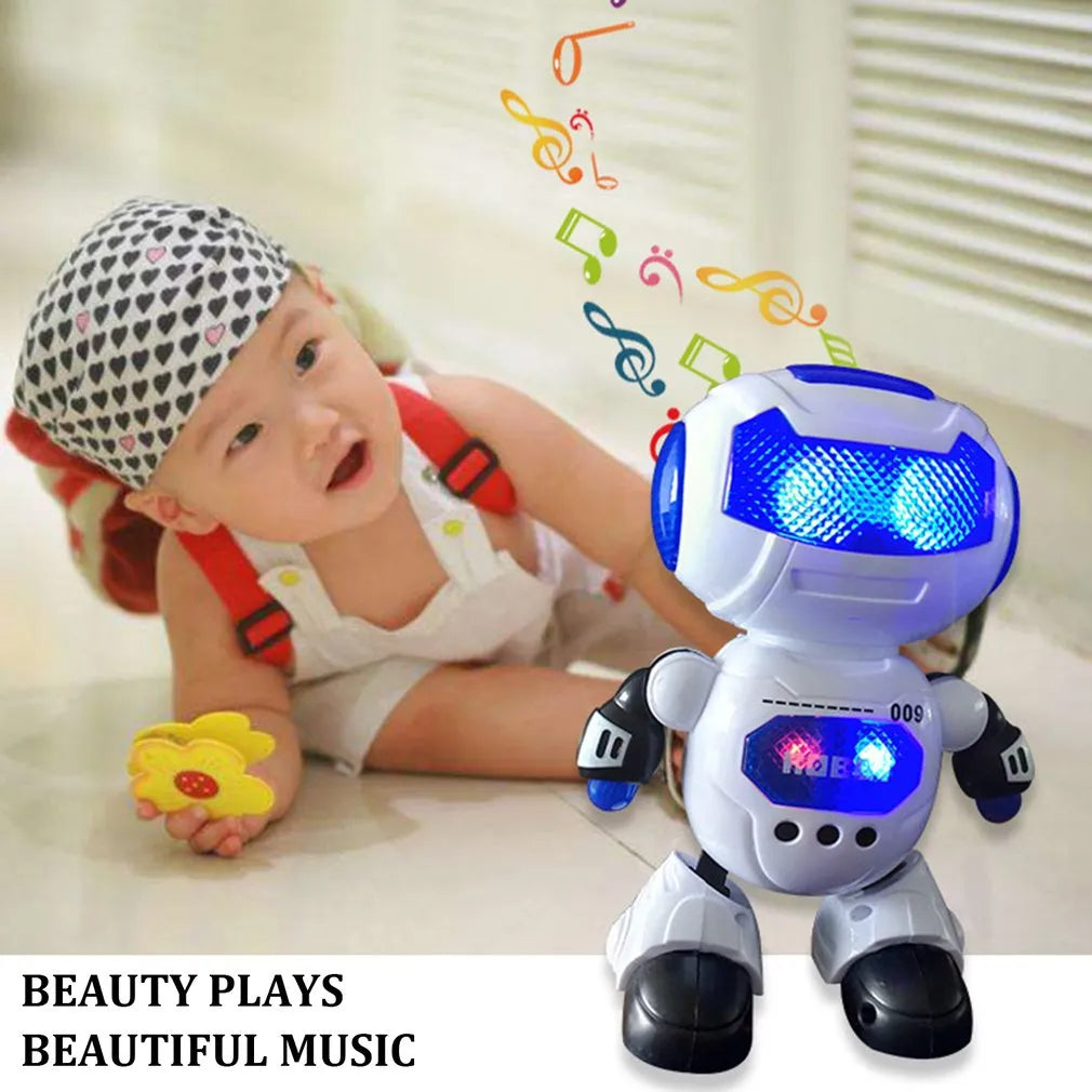Rotating Dancing Music Robot Electric Toy for Kids