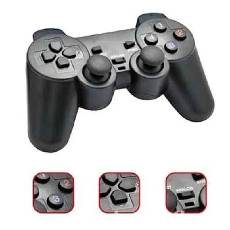 UCOM 704 Dual Shock USB Wired Gamepad Controller for PC Laptop Windows with Vibration Turbo Function