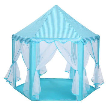 Portable Baby Tent House Kids Princess Castle Play Tent Indoor Outdoor