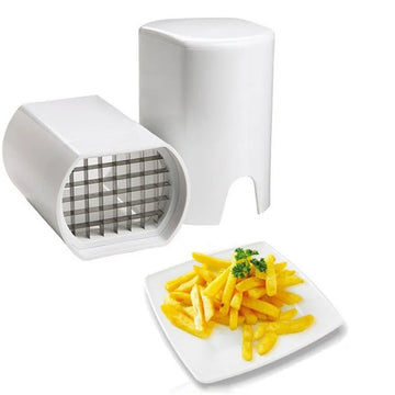 One Step Stainless Steel French Fry Cutter Potato Slicer Tool