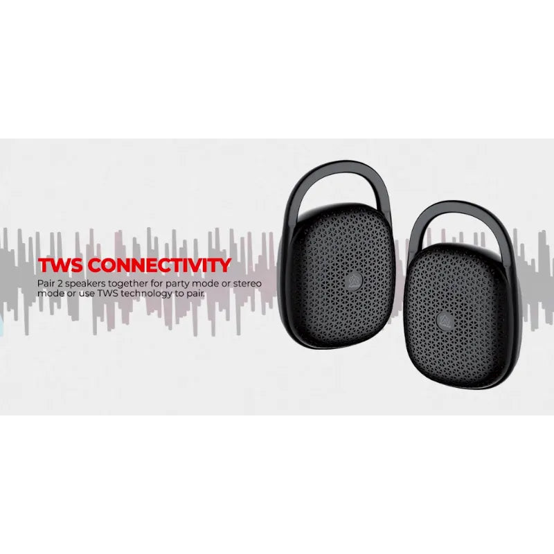 Audionic Rome Mini Bluetooth Speaker with High Quality Sound and TWS