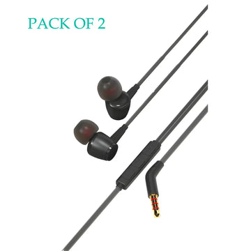 Pack of 2 SOVO SH-80 Cyber Shocking 3D Stereo Super Bass Handsfree with Mic