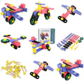Nuts Bolts 100 Variations Aircraft Assemble Educational Kids Toy with 55 Pieces for DIY Construction - Al-Raheem Imports