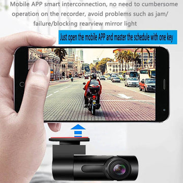 Smart WiFi Traveling Data Recorder DVR 360 Degree Wireless Car Cam 1080P Full HD Driving Recorder - Al-Raheem Imports