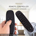 2.4GHz Flying Mouse Wireless Air Mouse Keyboard Remote Control For Smart TV PC - Al-Raheem Imports