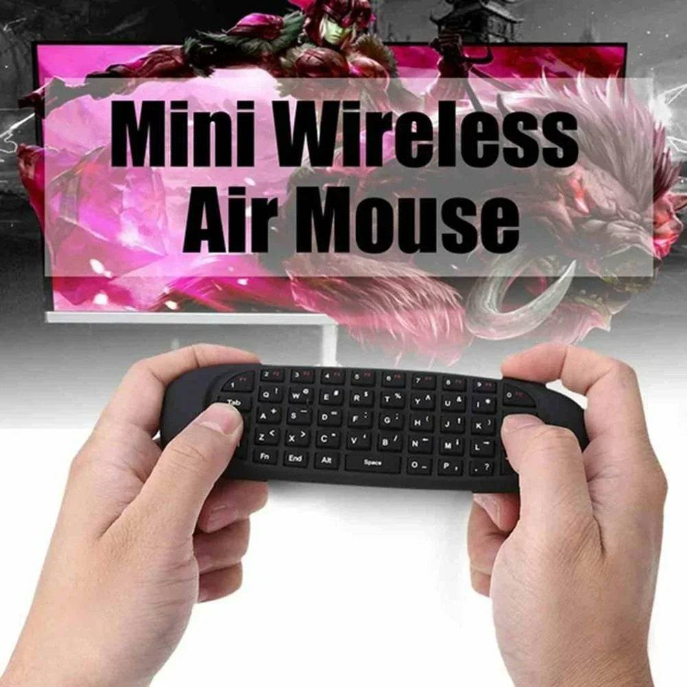 2.4GHz Flying Mouse Wireless Air Mouse Keyboard Remote Control For Smart TV PC - Al-Raheem Imports