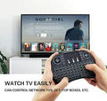 3 Colors Backlit Mini Wireless Keyboard 2.4ghz With Touchpad Remote Control - Al-Raheem Imports