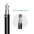Tripod 7 Feet Photography Light Camera Stand Adjustable Height With 1/4 Screw Head For Ring Light - Al-Raheem Imports