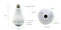 Panoramic Wifi Camera 960P Wireless Bulb IP Camera 360 Degree Night Vision Card Recording - Al-Raheem Imports