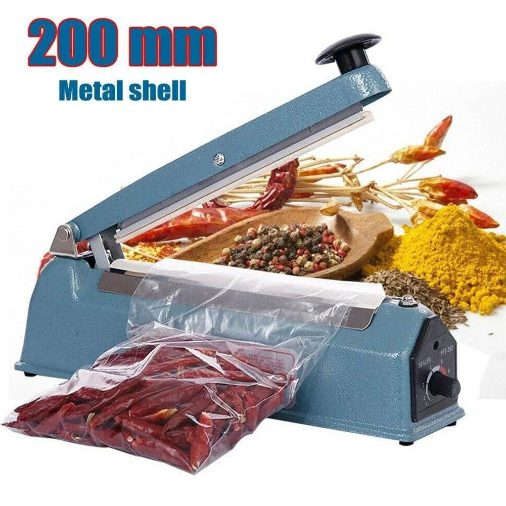 FS-200 Manual Sealing Machine 300W Food Vacuum Sealer Packaging Machine - Al-Raheem Imports