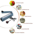 FS-200 Manual Sealing Machine 300W Food Vacuum Sealer Packaging Machine - Al-Raheem Imports