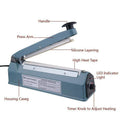 FS-200 Manual Sealing Machine 300W Food Vacuum Sealer Packaging Machine - Al-Raheem Imports