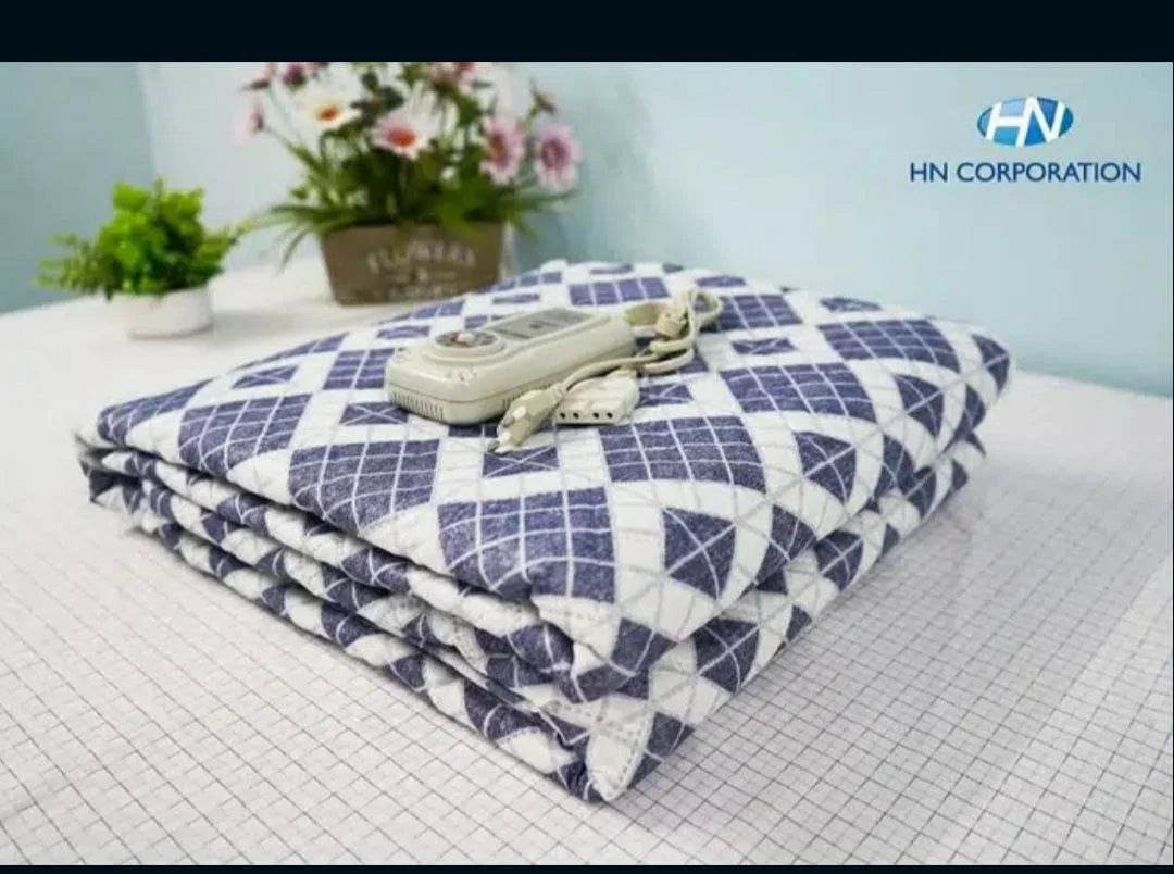 Korean Electric Blanket For Double Bed Warmer pad size135cmx180cm for winters - Al-Raheem Imports