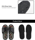 Foot Massage Slipper Foot Care Rotating Acupuncture Height Adjustable Foot Relax - Al-Raheem Imports