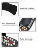 Foot Massage Slipper Foot Care Rotating Acupuncture Height Adjustable Foot Relax - Al-Raheem Imports
