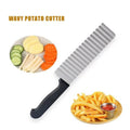French Fries Cutter Stainless Steel Waving Knife - Al-Raheem Imports
