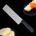 French Fries Cutter Stainless Steel Waving Knife - Al-Raheem Imports