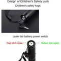 Multifunctional High Quality Green Laser Pointer Pen With Safety Lock Key - Al-Raheem Imports
