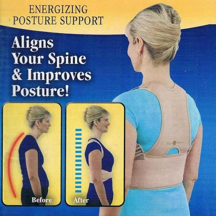 Royal Posture Back Support Belt Back Pain Relief & Energizing Belt - Al-Raheem Imports