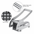 Stainless Steel French Fries Potato Cutter Slicer Potato Chips Making Machine - Al-Raheem Imports