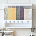 Wall Mounted Separate Rice Bucket Cereal Dispenser Moisture Proof Automatic Sealed Food Storage Box - Al-Raheem Imports