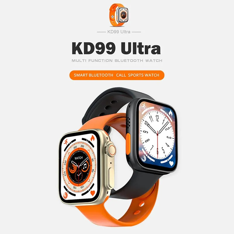 KD99 Series 8 Ultra Smart Watch with 1.99 Inch Display and Bluetooth Calling