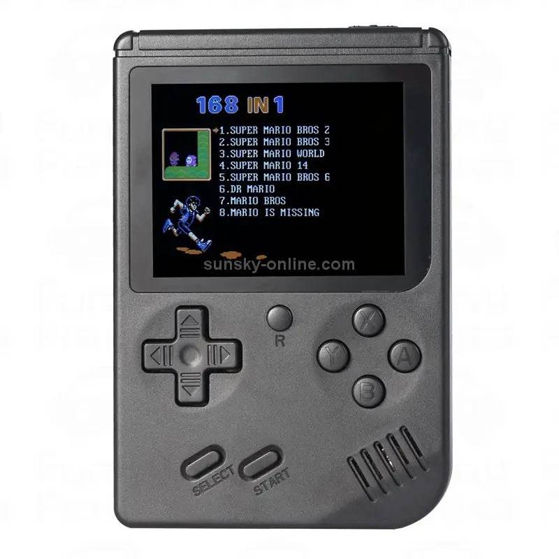 Retro FC 168 In 1 Video Handheld Gaming Console with 3.0 Inch IPS Screen - Al-Raheem Imports