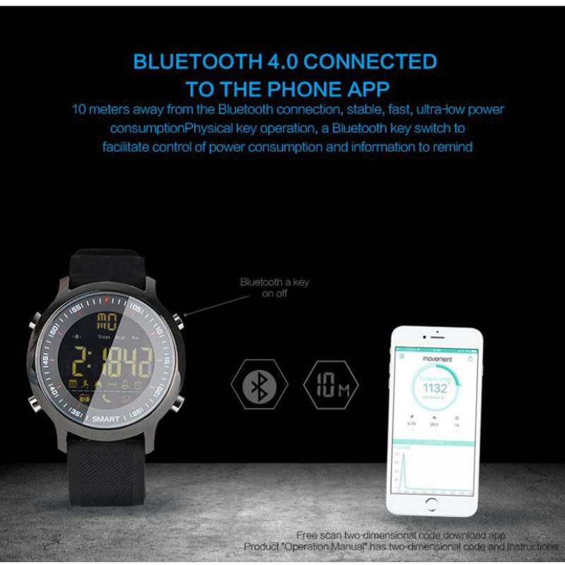 EX18 IP67 Smart Professional Sports Fitness Wristwatch - Al-Raheem Imports